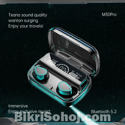 M30 Tws Bluetooth 5.2